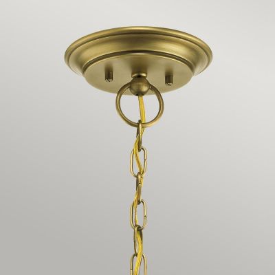 Elstead Lighting Waverly lampa wisząca 5x60 W mosiądz KL-WAVERLY5-NBR