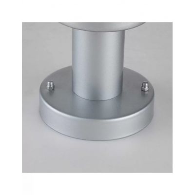 Elstead Lighting Klampenborg lampa stojąca zewnętrzna 1x60 W srebrna KLAMPENBORG-PED-SIL