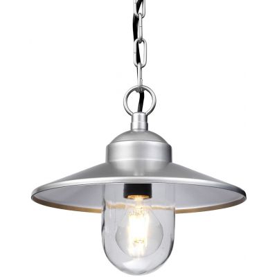 Elstead Lighting Klampenborg lampa wisząca 1x60 W srebrna KLAMPENBORG8