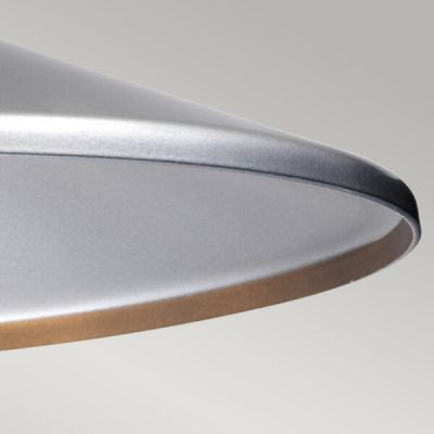 Elstead Lighting Klampenborg lampa wisząca 1x60 W srebrna KLAMPENBORG8