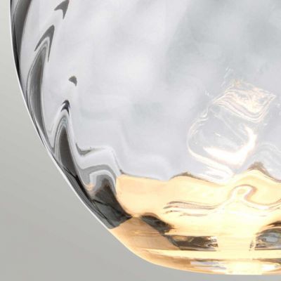 Elstead Lighting Lena lampa stołowa 1x60 W 1x7 W  szara/przydymiona LENA-TL-L-SMOKE