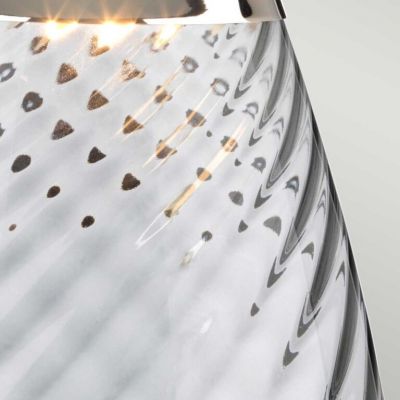 Elstead Lighting Lena lampa stołowa 1x60 W 1x7 W  szara/przydymiona LENA-TL-L-SMOKE