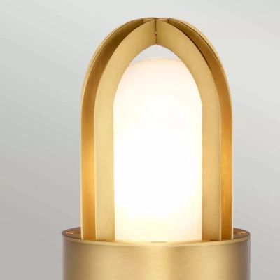 Elstead Lighting Paignton lampa stojąca zewnętrzna 1x40 W mosiądz PAIGNTON-B-BRASS