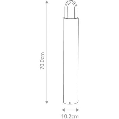 Elstead Lighting Paignton lampa stojąca zewnętrzna 1x40 W stal PAIGNTON-B-SS