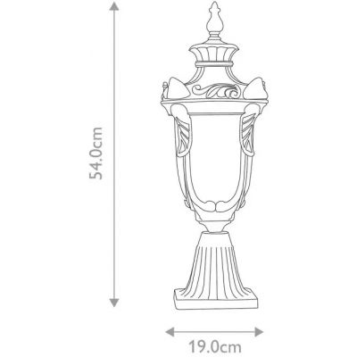 Elstead Lighting Philadelphia lampa stojąca zewnętrzna 1x60 W postarzany brąz PH3-M-OB