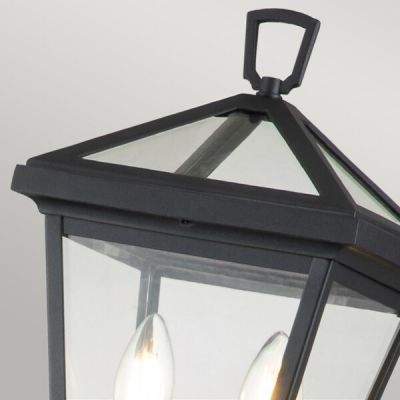 Quintiesse Alford Place lampa stojąca zewnętrzna 2x40 W czarna QN-ALFORD-PLACE-4B-S-MB