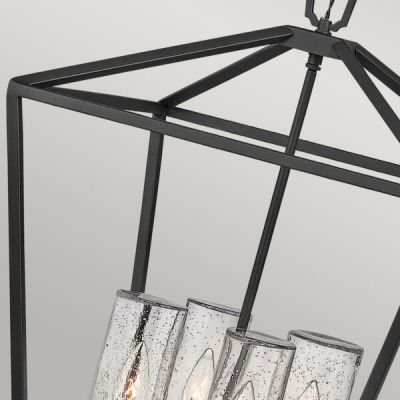 Quintiesse Alford Place lampa wisząca 4x40 W czarna QN-ALFORD-PLACE-4P-MB
