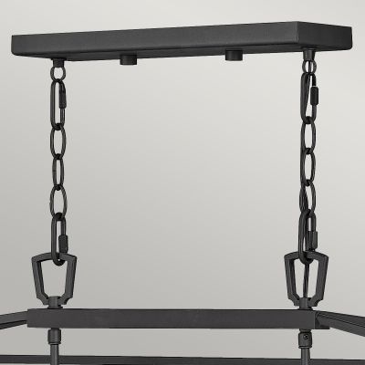 Quintiesse Alford Place lampa wisząca 6x40 W czarna QN-ALFORD-PLACE-6P-MB