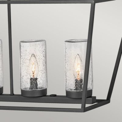 Quintiesse Alford Place lampa wisząca 6x40 W czarna QN-ALFORD-PLACE-6P-MB