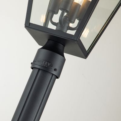 Quintiesse Alford Place lampa stojąca zewnętrzna 4x40 W czarna QN-ALFORD-PLACE5-L-MB