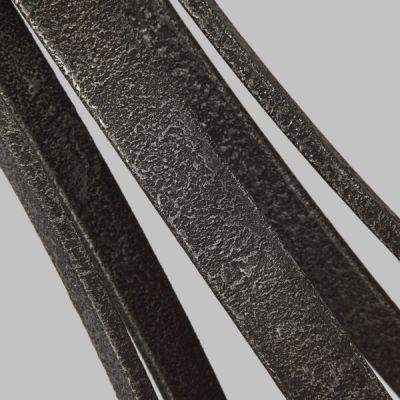 Quintiesse Angelo lampa wisząca 5x60 W ciemne żelazo/postarzane drewno dębowe QN-ANGELO5