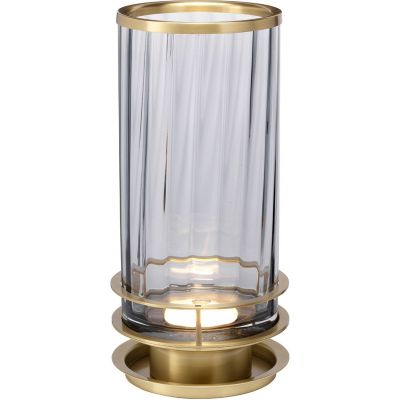 Quintiesse Arno lampa stołowa 1x9 W przydymiona-postarzany mosiądz QN-ARNO-SMOKE-AB