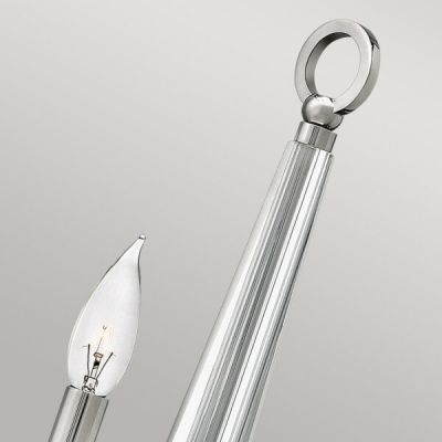 Quintiesse Ascher kinkiet 1x60 W polerowany nikiel QN-ASCHER1