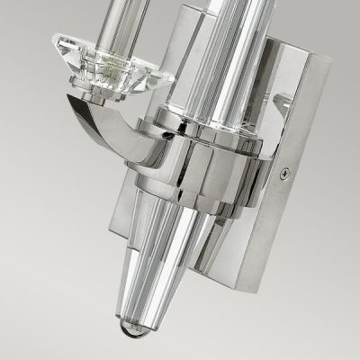 Quintiesse Ascher kinkiet 1x60 W polerowany nikiel QN-ASCHER1