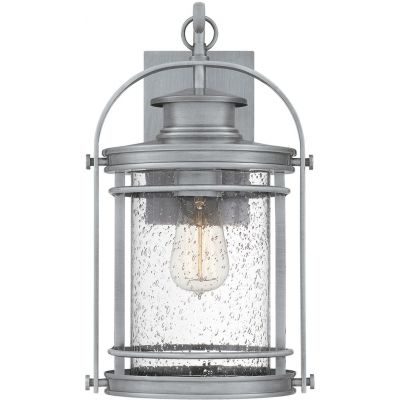 Quintiesse Booker kinkiet zewnętrzny 1x60 W przezroczysty-aluminium QN-BOOKER-S-IA