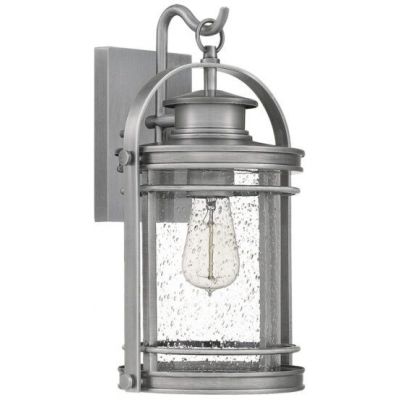 Quintiesse Booker kinkiet zewnętrzny 1x60 W przezroczysty-aluminium QN-BOOKER-S-IA