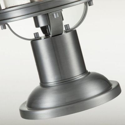 Quintiesse Booker lampa stojąca zewnętrzna 1x60 W przezroczysta-aluminium QN-BOOKER3-M-IA