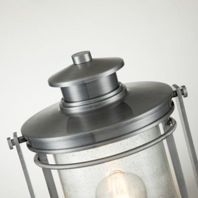 Quintiesse Booker lampa stojąca zewnętrzna 1x60 W przezroczysta-aluminium QN-BOOKER3-M-IA