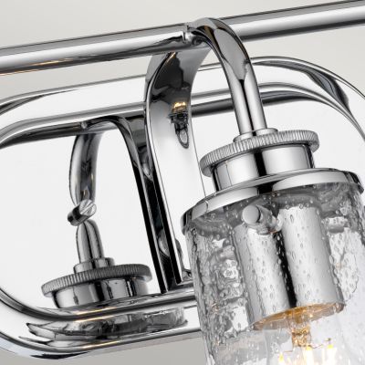 Quintiesse Braelyn kinkiet 3x40 W polerowany chrom-przezroczysty QN-BRAELYN3-PC