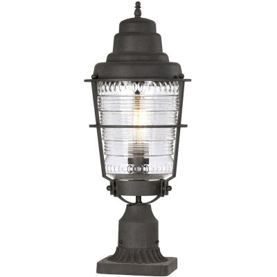 Quintiesse Chance Harbor lampa stojąca zewnętrzna 1x60 W postarzany cynk QN-CHANCE-HARBOR3