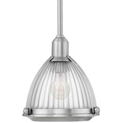 Quintiesse Elroy lampa wisząca 1x60 W szczotkowany nikiel QN-ELROY-BN