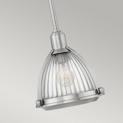 Quintiesse Elroy lampa wisząca 1x60 W szczotkowany nikiel QN-ELROY-BN
