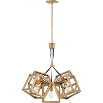 Quintiesse Ensemble lampa wisząca 5x60 W szczotkowany brąz  QN-ENSEMBLE5P-BB