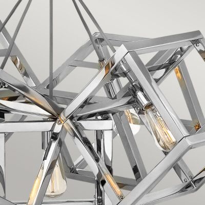 Quintiesse Ensemble lampa wisząca 5x60 W polerowany nikiel QN-ENSEMBLE5P-PN