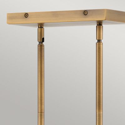 Quintiesse Ensemble lampa wisząca 6x60 W szczotkowany brąz QN-ENSEMBLE6-BB