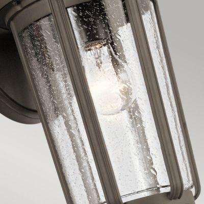 Quintiesse Fairfield kinkiet zewnętrzny 1x60 W przezroczysty-stary brąz QN-FAIRFIELD-L-OZ