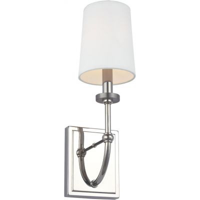 Quintiesse Felixstowe kinkiet 1x3 W biały-polerowany chrom QN-FELIXSTOWE1