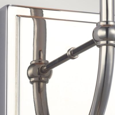 Quintiesse Felixstowe kinkiet 1x3 W polerowany chrom-kremowy QN-FELIXSTOWE1-C