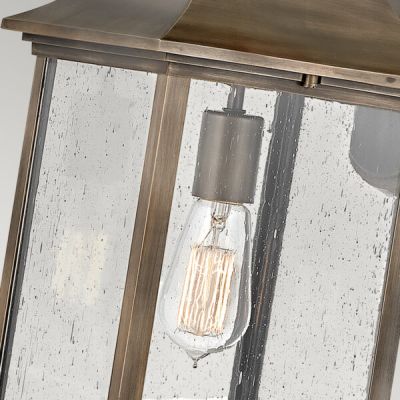 Quintiesse Grant kinkiet zewnętrzny 1x60 W oksydowany brąz QN-GRANT-L-BU