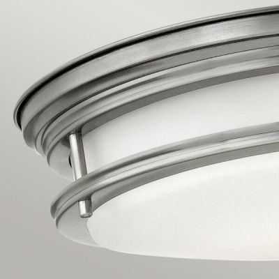 Quintiesse Hadrian lampa podsufitowa 2x40 W szkło opalizowane/antyczny nikiel QN-HADRIAN-FS-AN-OPAL