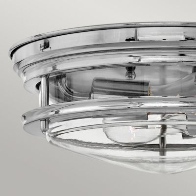 Quintiesse Hadrian lampa podsufitowa 2x40 W chrom-przezroczysta QN-HADRIAN-FS-CM-CLEAR