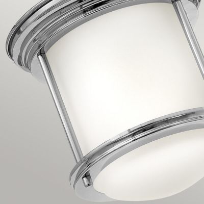 Quintiesse Hadrian lampa podsufitowa 1x60 W chrom-szkło opalizowane QN-HADRIAN-MINI-F-CM-OPAL