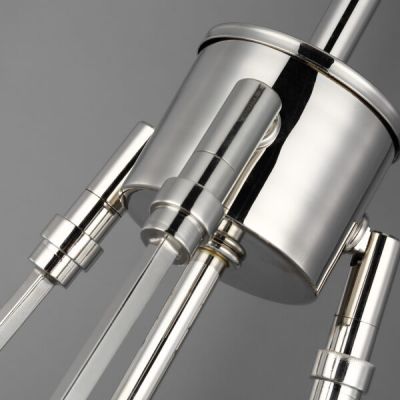 Quintiesse Harper lampa wisząca 1x60 W przydymiona/polerowany nikiel QN-HARPER-1P