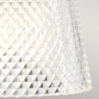 Quintiesse Hudson kinkiet 4x3 W polerowany chrom-przezroczysty QN-HUDSON4-BATH