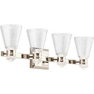 Quintiesse Kayva kinkiet 22 W polerowany nikiel QN-KAYVA4-PN