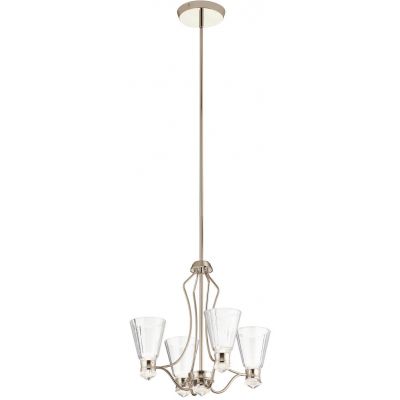 Quintiesse Kayva lampa wisząca 24 W polerowany nikiel QN-KAYVA9-PN