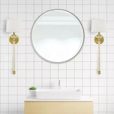 Elstead Lighting Barbour kinkiet 1x40 W postarzany mosiądz QZ-BARBOUR1-WS