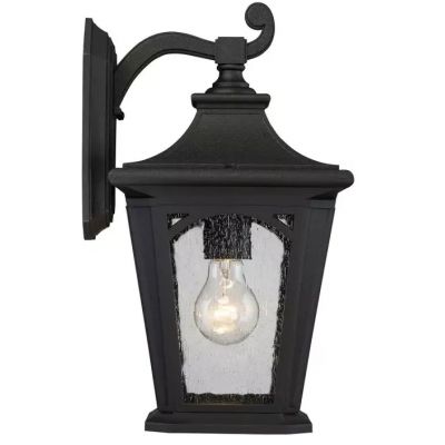 Elstead Lighting Bedford kinkiet zewnętrzny 1x60 W czarny QZ-BEDFORD2-M