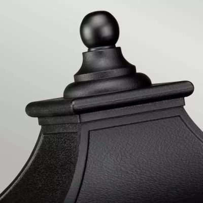 Elstead Lighting Bedford lampa stojąca zewnętrzna 1x60 W czarna QZ-BEDFORD3-M