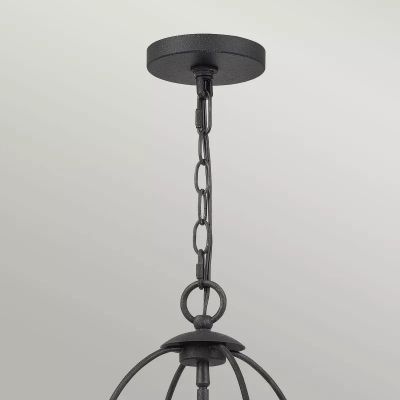 Elstead Lighting Bradbury lampa wisząca 4x40 W popielaty QZ-BRADBURY-4P-GK