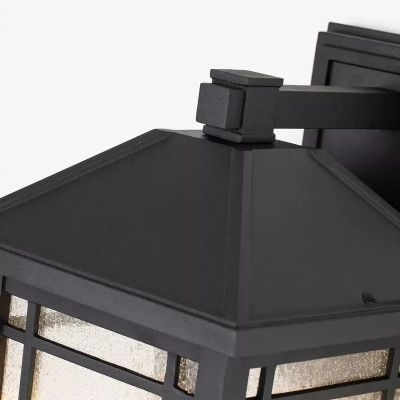 Elstead Lighting Cedar Point kinkiet zewnętrzny 1x60 W czarny QZ-CEDAR-POINT-L-BK