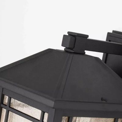 Elstead Lighting Cedar Point kinkiet zewnętrzny 1x60 W czarny QZ-CEDAR-POINT-M-BK