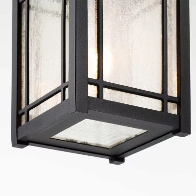 Elstead Lighting Cedar Point lampa wisząca zewnętrzna 1x60 W czarna QZ-CEDAR-POINT8-M-BK