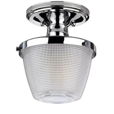 Elstead Lighting Dublin lampa podsufitowa 1x40 W polerowany chrom QZ-DUBLIN-SF-PC
