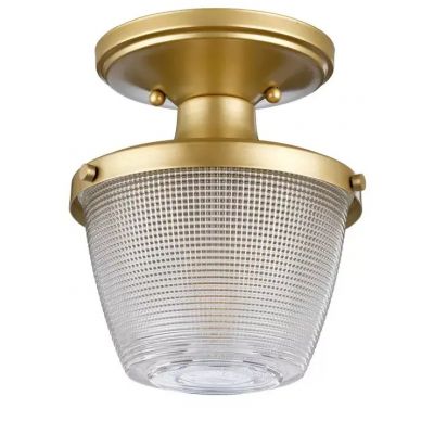 Elstead Lighting Dublin lampa podsufitowa 1x40 W mosiądz QZ-DUBLIN-SF-PNBR