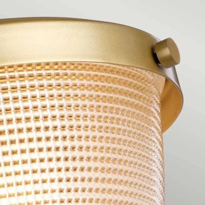 Elstead Lighting Dublin lampa podsufitowa 1x40 W mosiądz QZ-DUBLIN-SF-PNBR